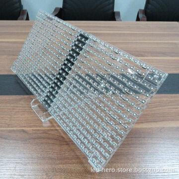 P10 Driving IC MBI 5024 SMD LED Glass Wall for Stage LED Display, Up to 6,500cd/m² Brightness